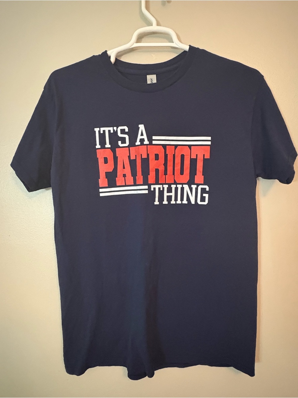 Gildan Navy Short-Sleeve "It's A Patriot Thing" Graphic Tee